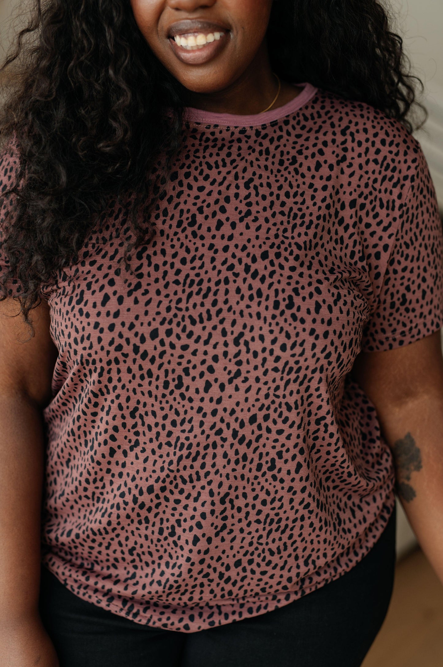 Cheetah Girl Short Sleeve Top - Simply Graced Mama