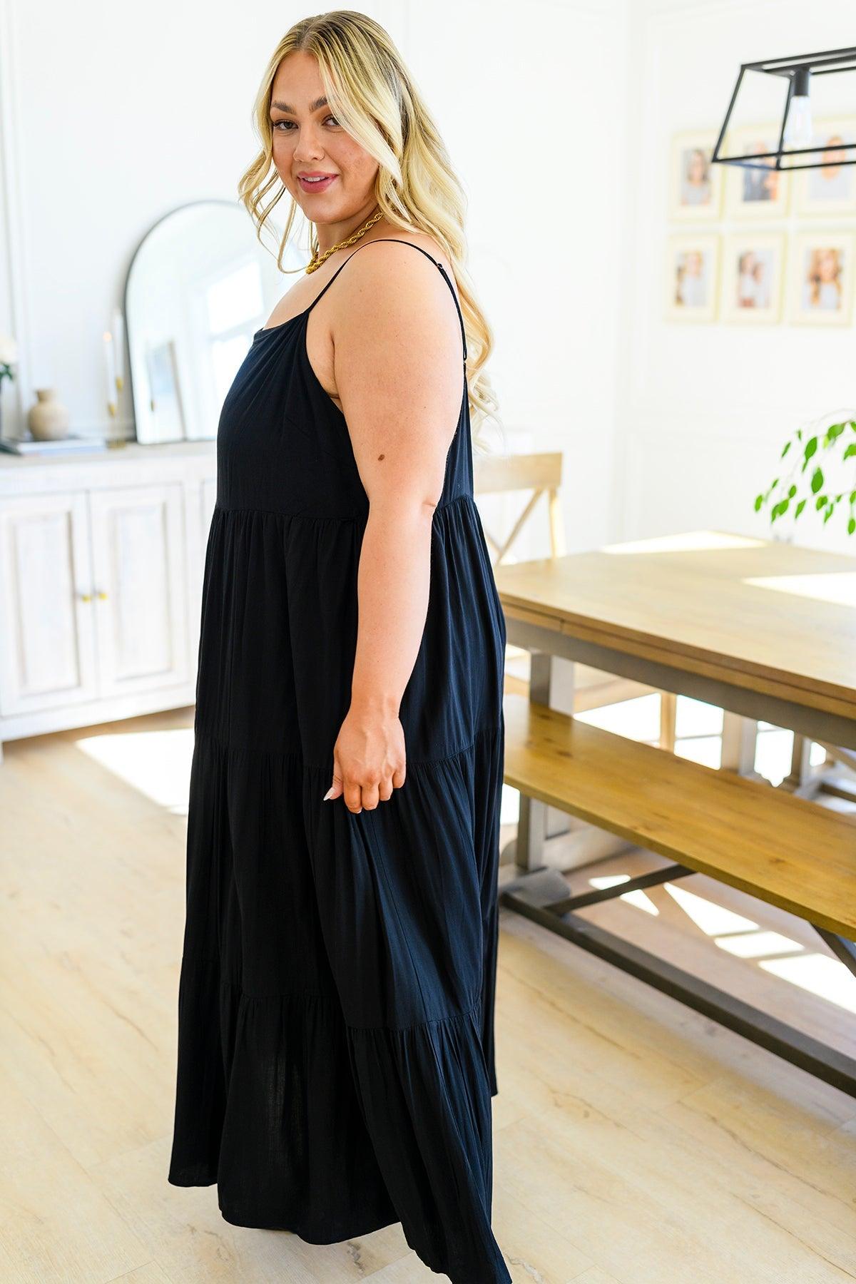 Classically Cool Tiered Maxi Dress - Simply Graced Mama