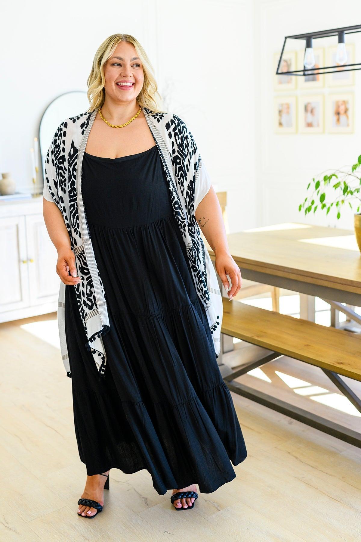 Classically Cool Tiered Maxi Dress - Simply Graced Mama