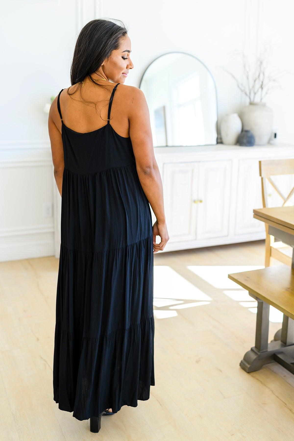 Classically Cool Tiered Maxi Dress - Simply Graced Mama