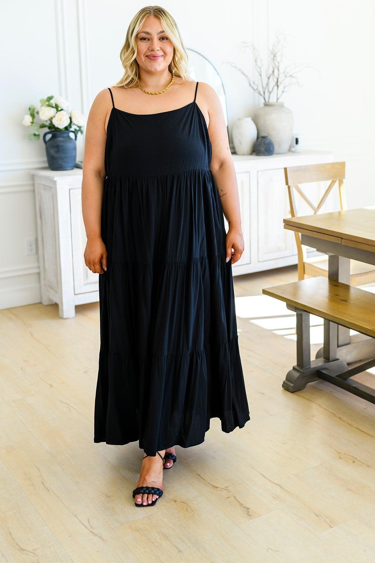 Classically Cool Tiered Maxi Dress - Simply Graced Mama