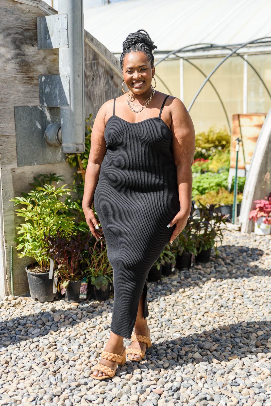 Classy Gal Black Dress - Simply Graced Mama