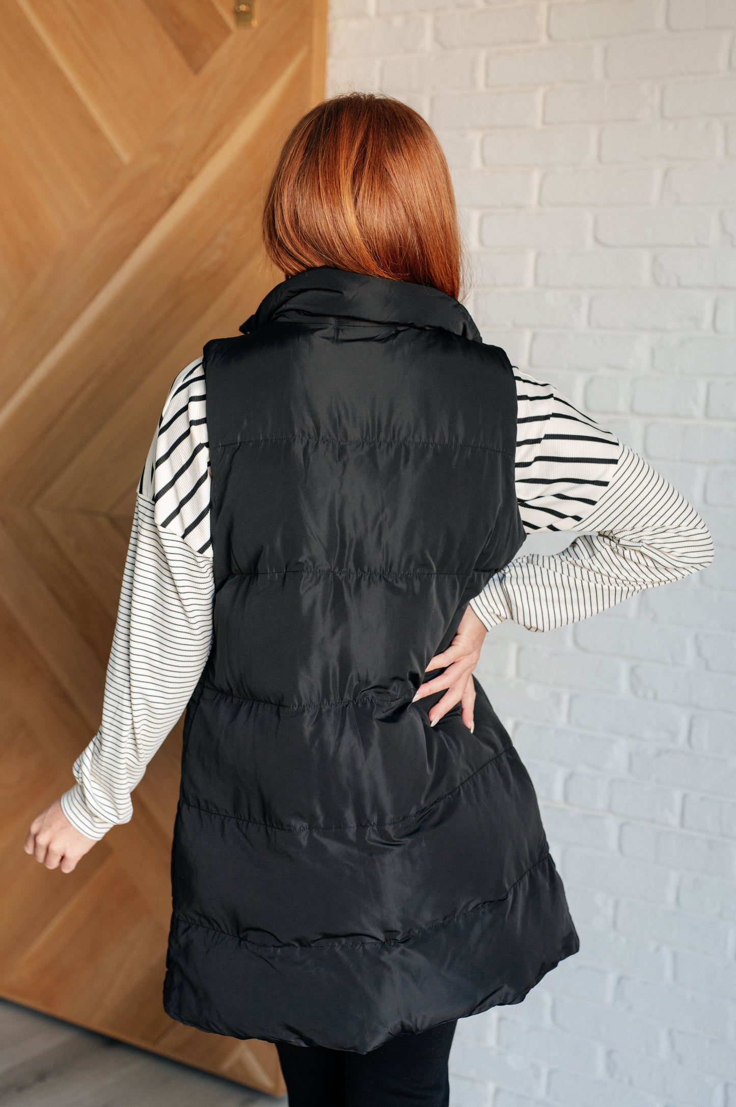 Cold and Calculated Longline Puffer Vest - Simply Graced Mama