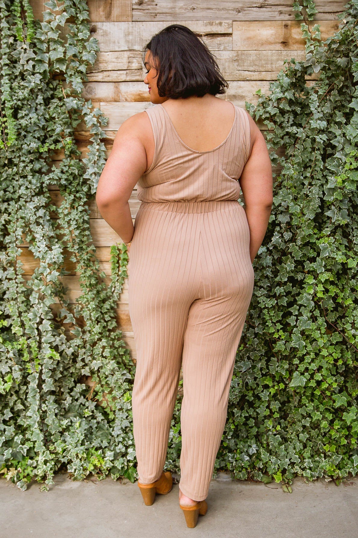 Cruiser Jumpsuit in Tan - Simply Graced Mama