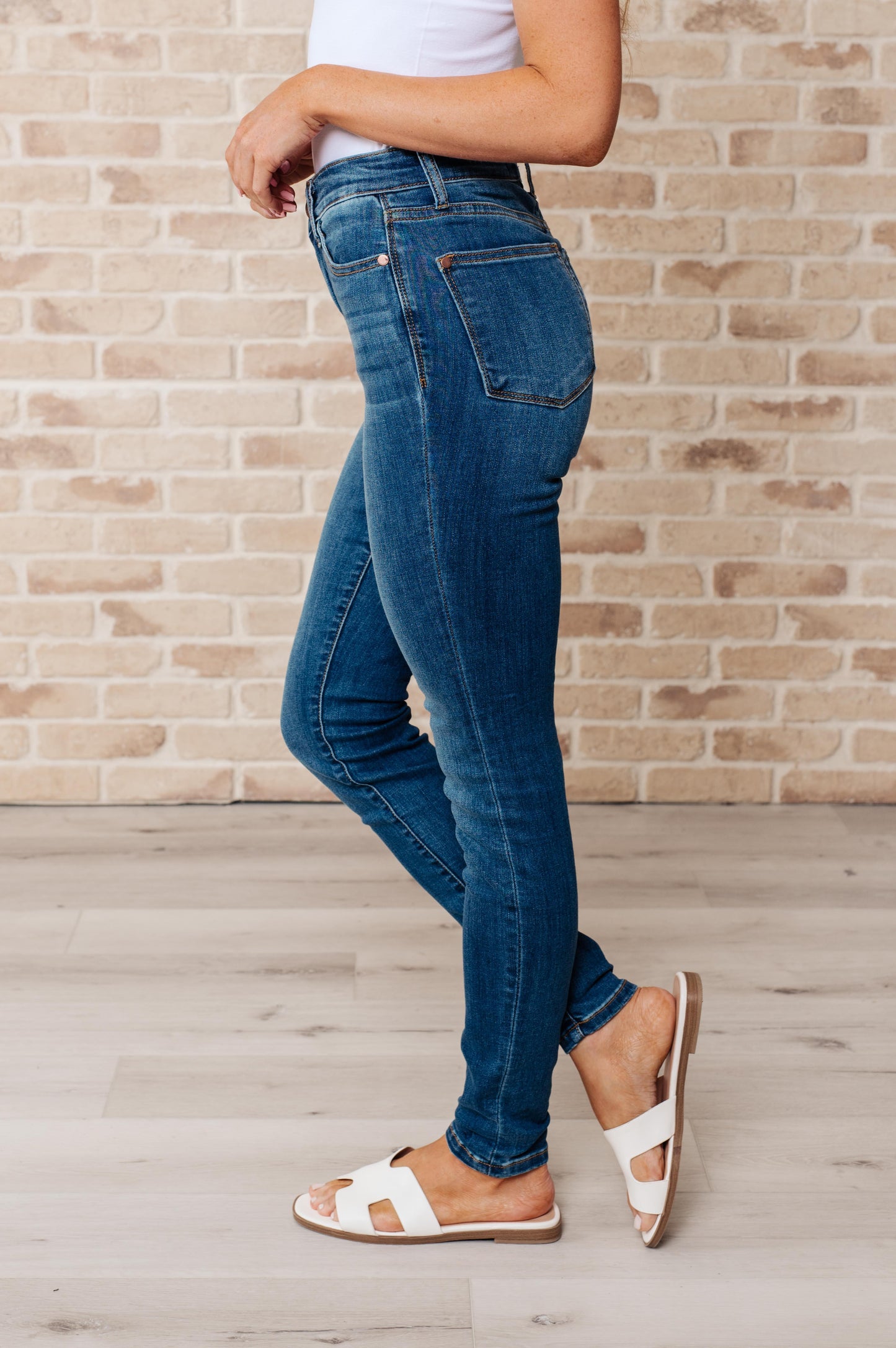 Daphne High Rise Skinny Jeans - Simply Graced Mama