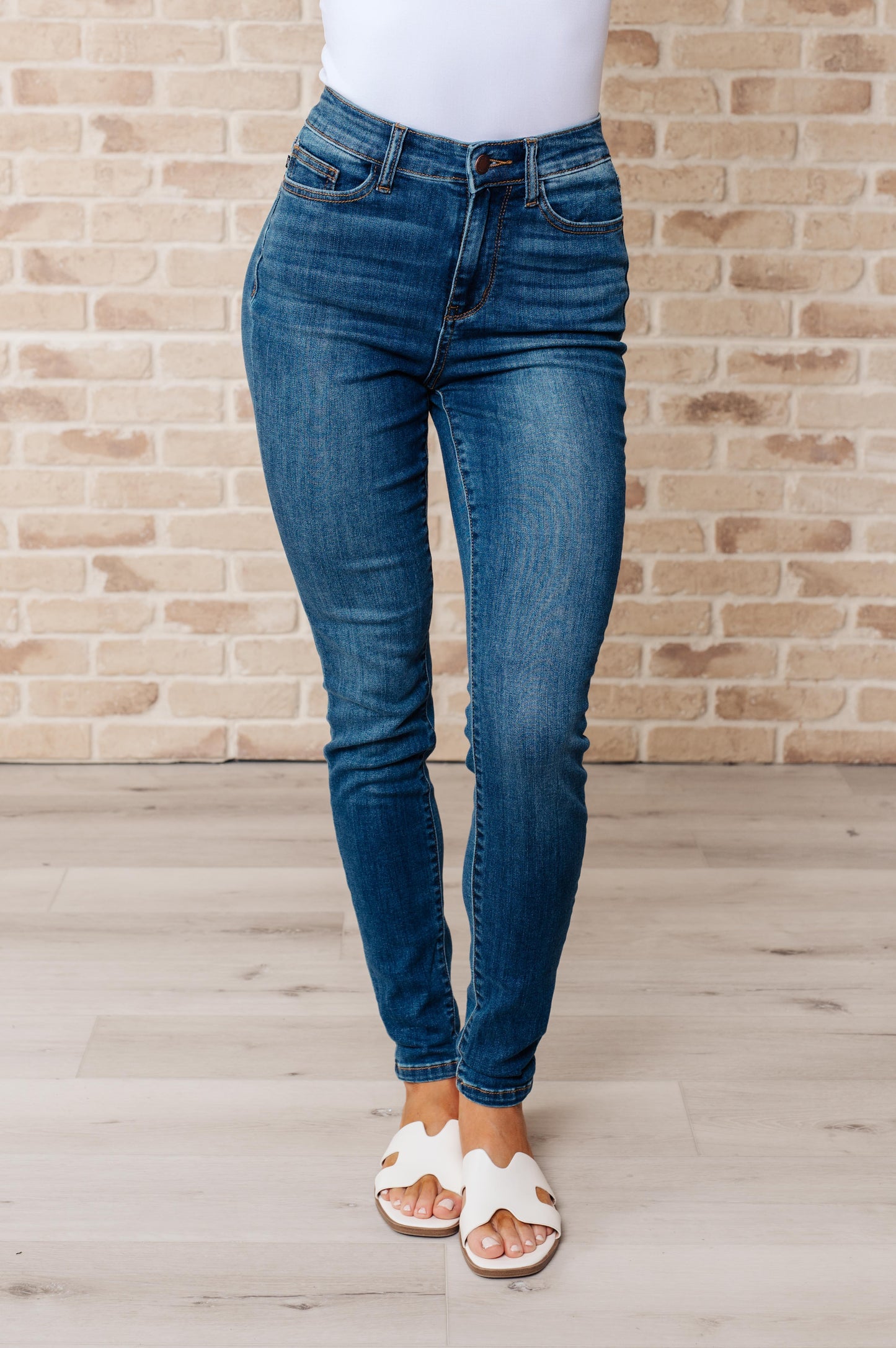 Daphne High Rise Skinny Jeans - Simply Graced Mama