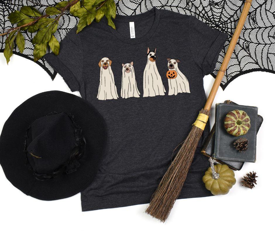 Spooky Dog Graphic Tee - Simply Graced Mama