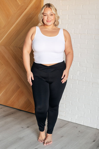 Do The Most V Front Leggings - Simply Graced Mama