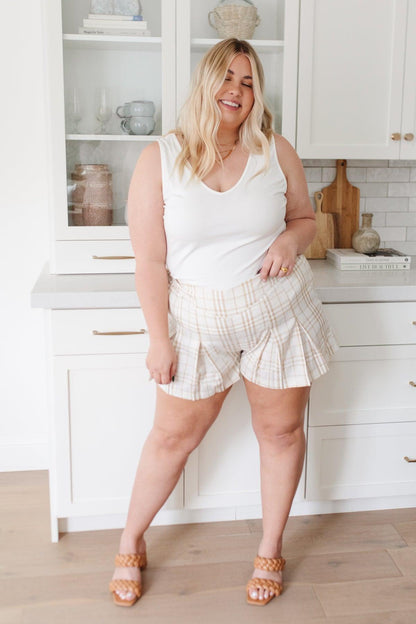 Dressed in Plaid Shorts - Simply Graced Mama