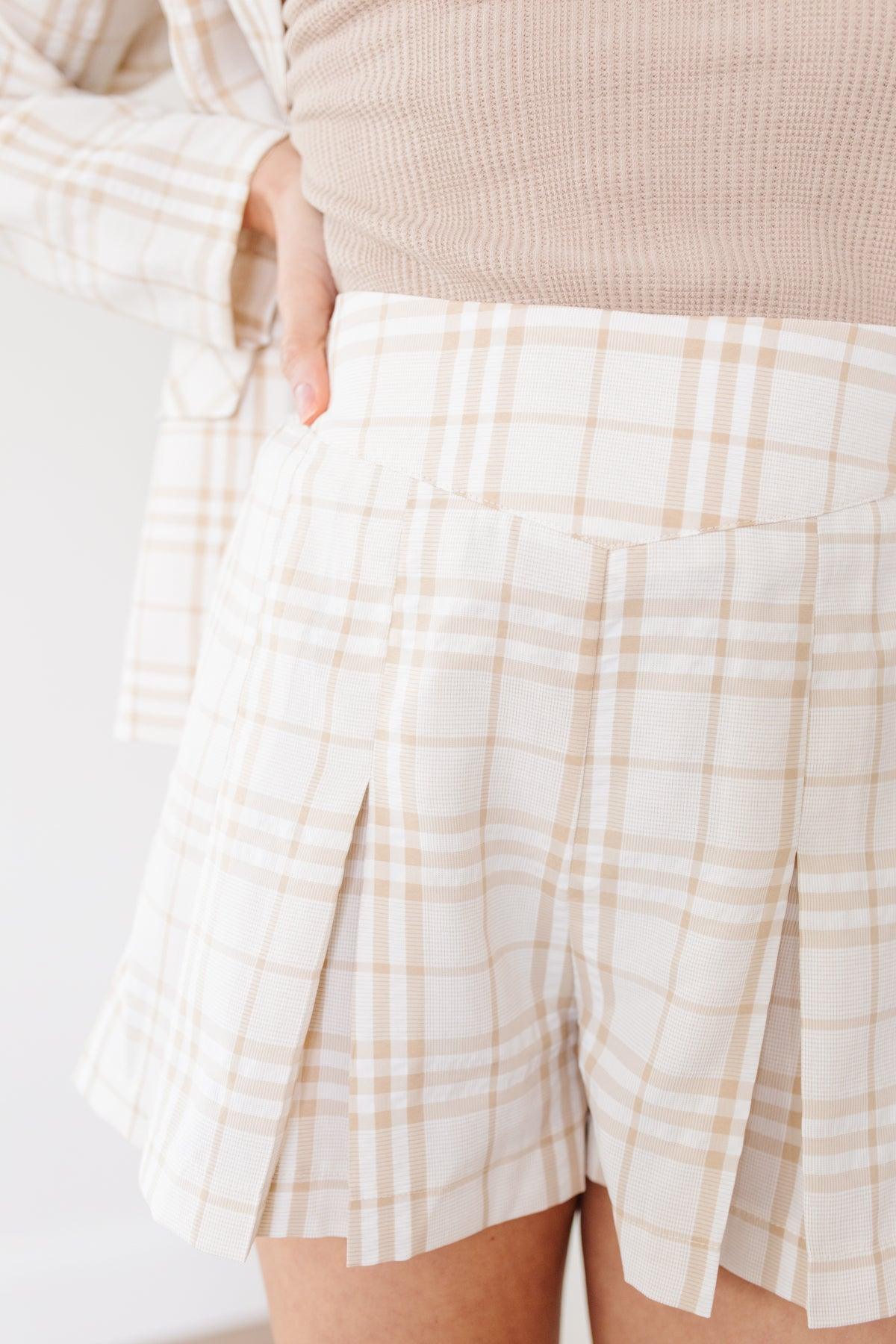 Dressed in Plaid Shorts - Simply Graced Mama