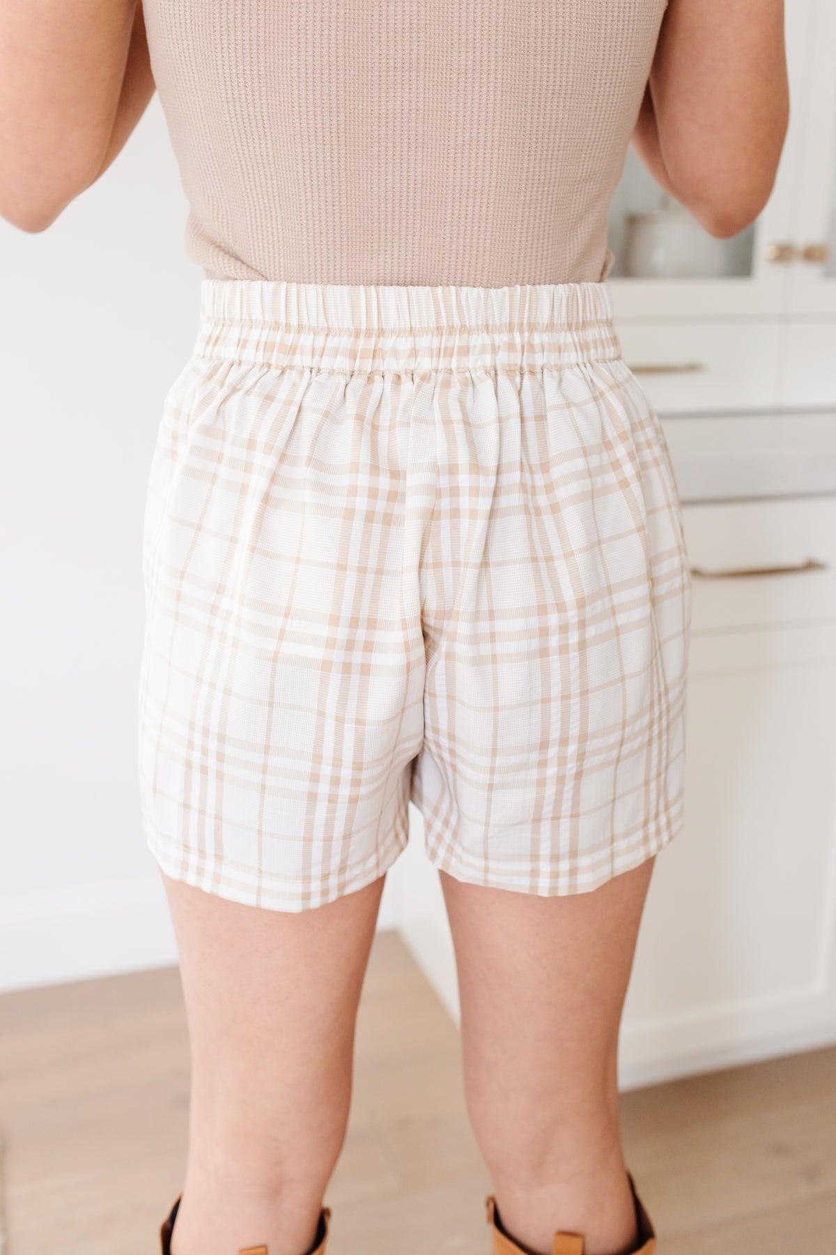 Dressed in Plaid Shorts - Simply Graced Mama