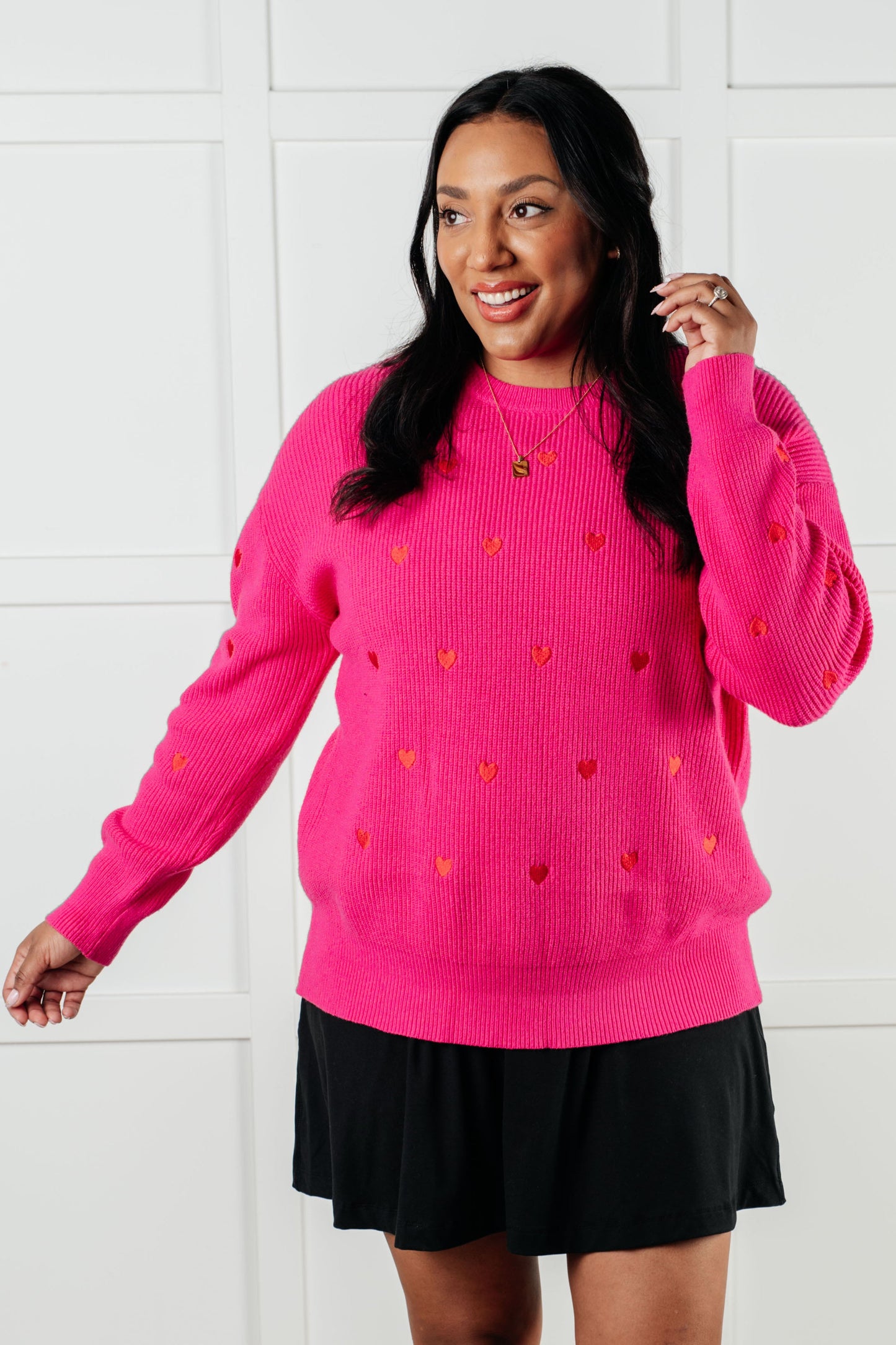 Eat Your Heart Out Crewneck Sweater - Simply Graced Mama