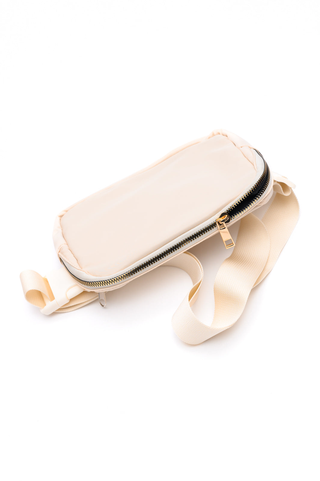 Everywhere I Go Crossbody Belt Bag in Ivory - Simply Graced Mama