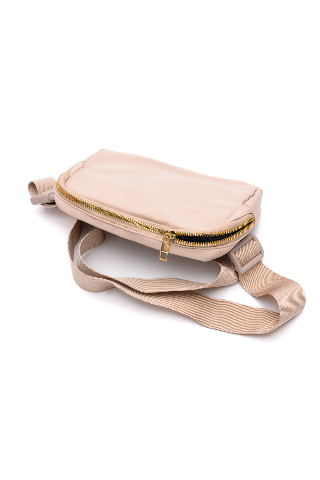 Everywhere I Go Crossbody Belt Bag in Khaki - Simply Graced Mama