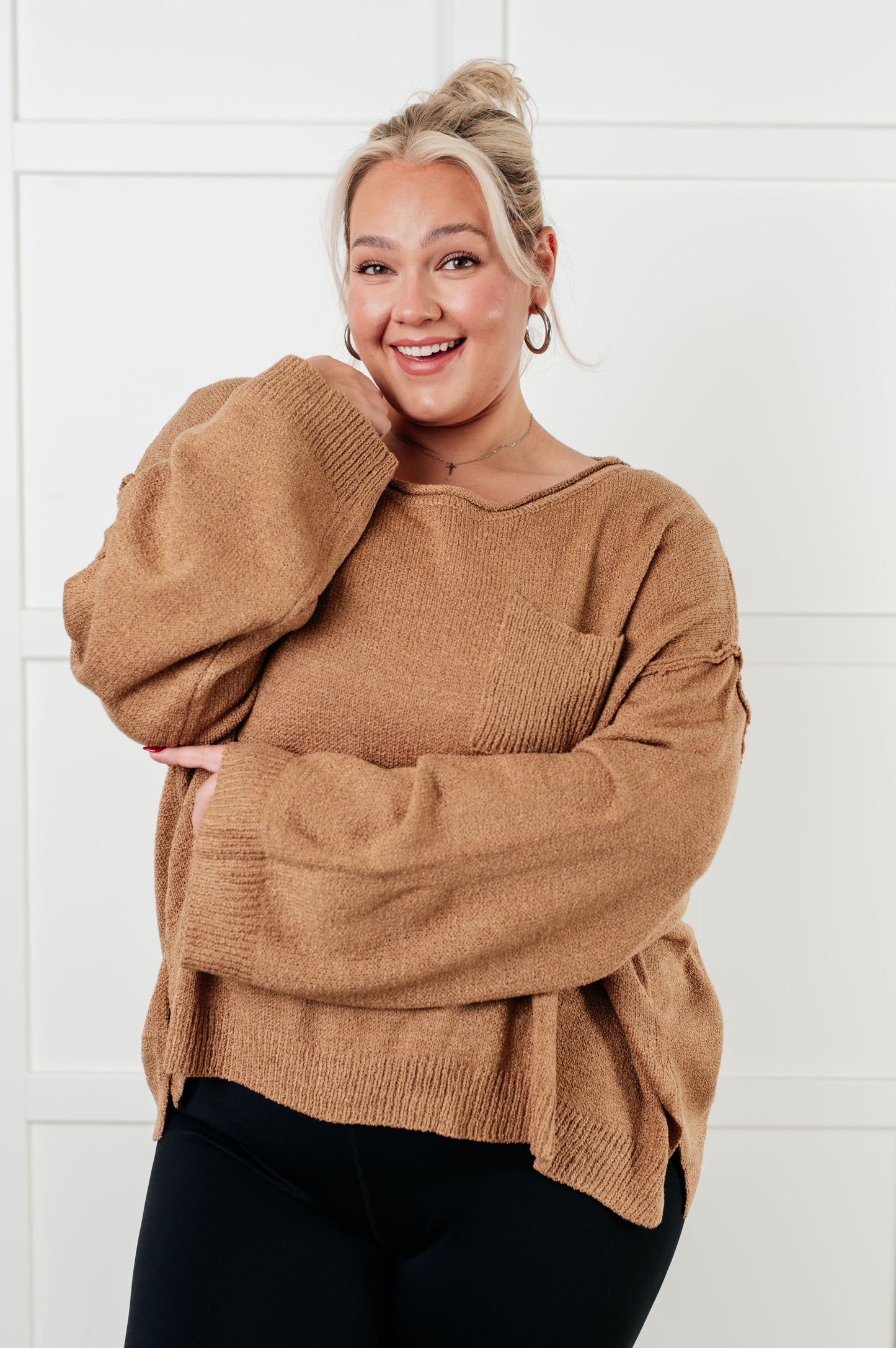 General Feeling Boatneck Sweater - Simply Graced Mama