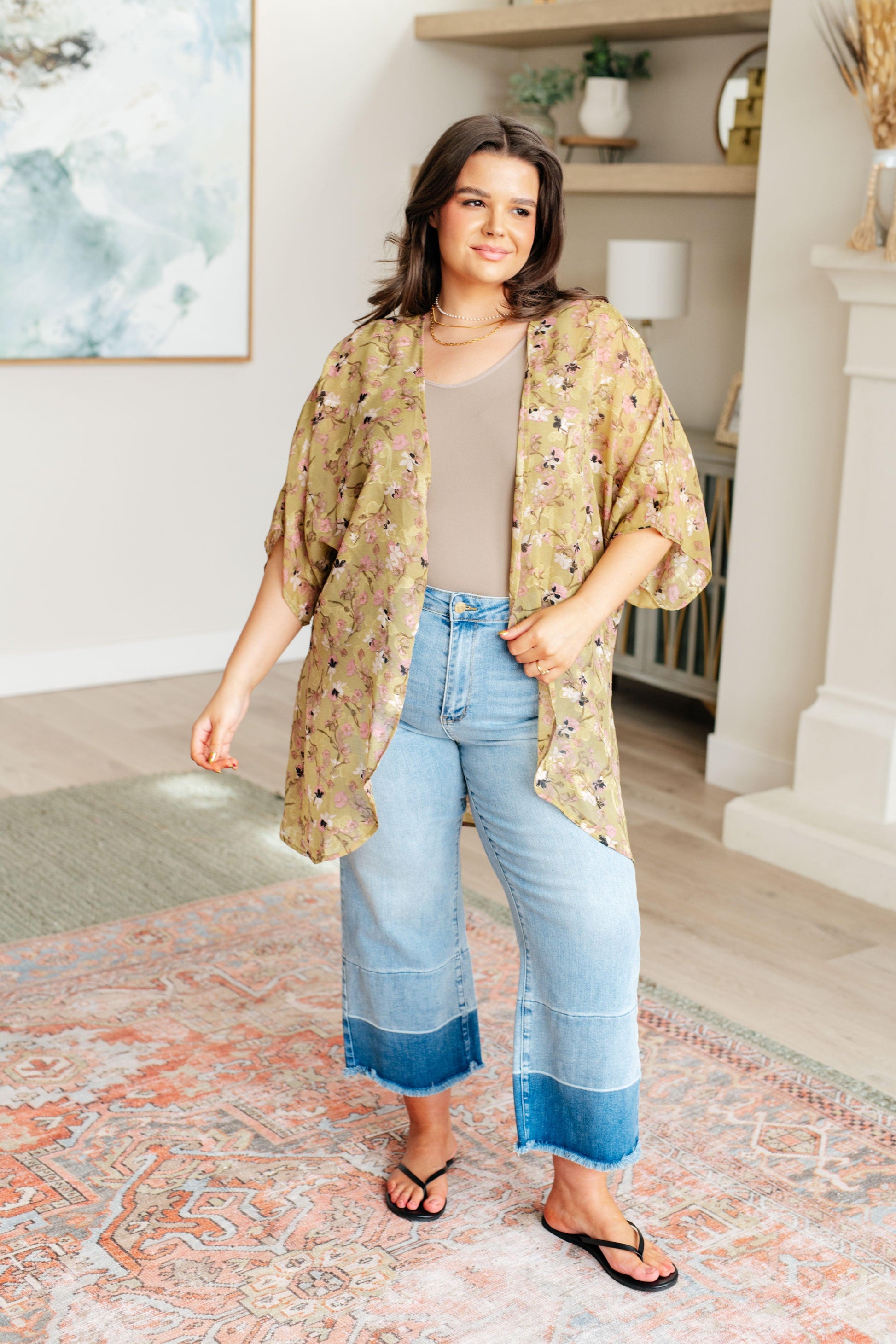 Go Anywhere Floral Kimono - Simply Graced Mama