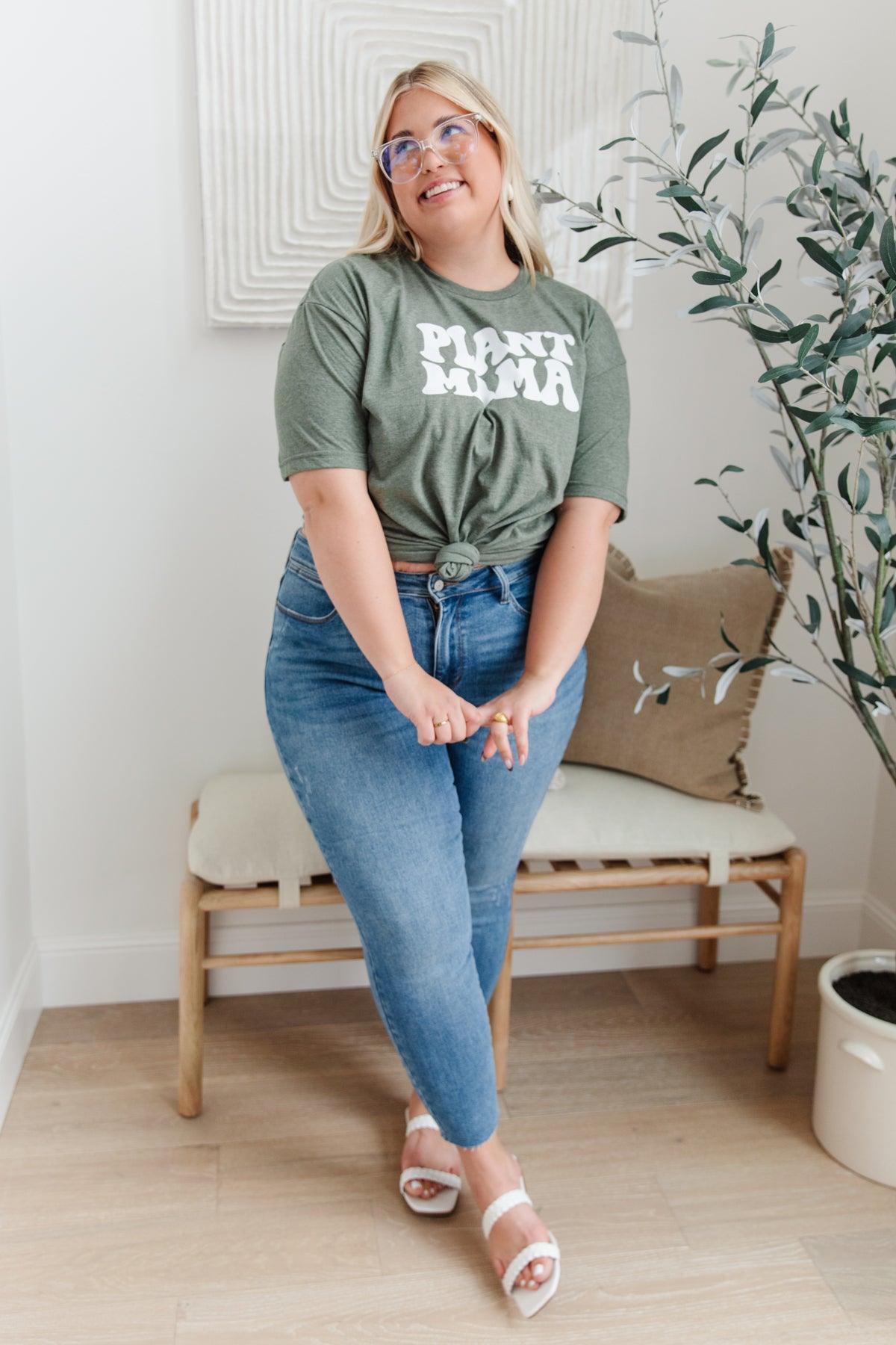 Green Thumb Graphic Tee - Simply Graced Mama