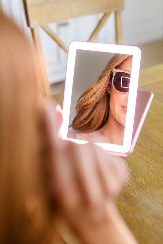 Hello Gorgeous LED Mirror - Simply Graced Mama