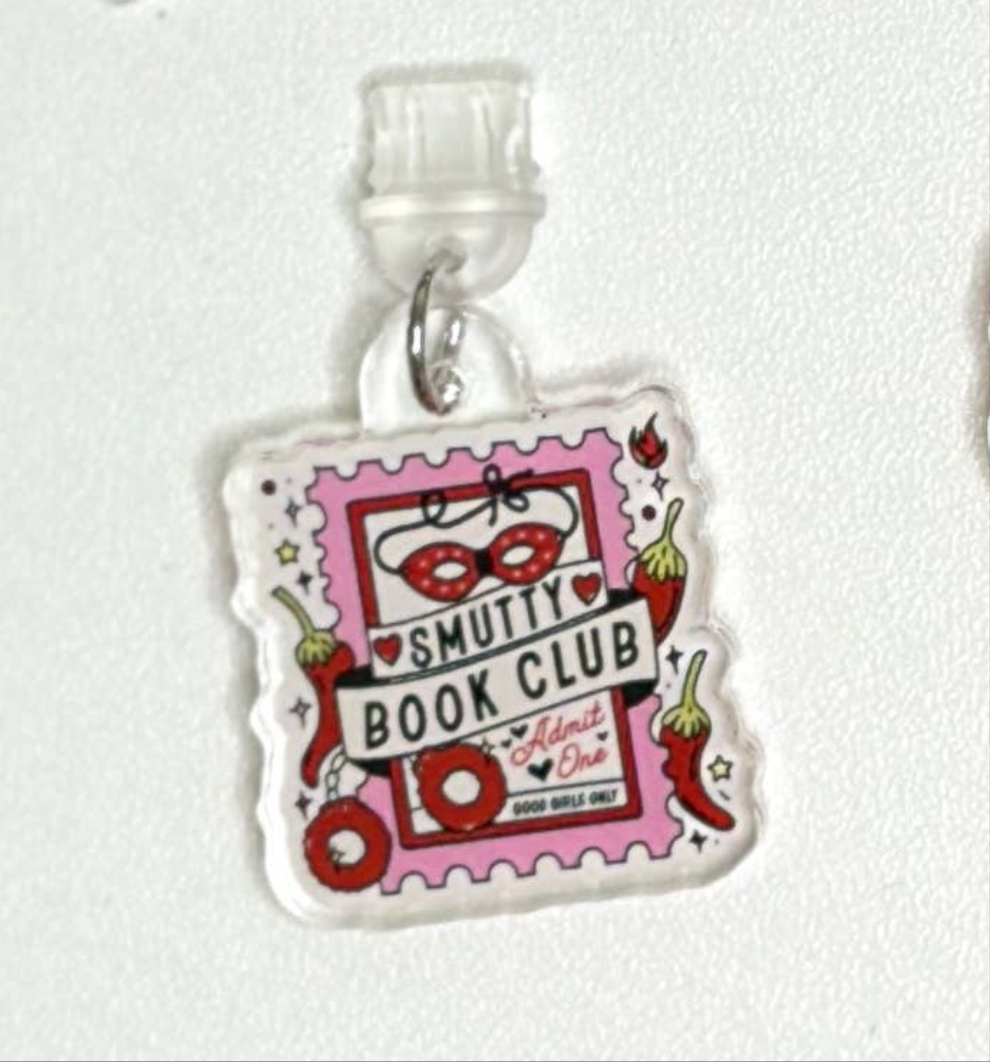 Smutty Book Club USB-C Kindle Charm