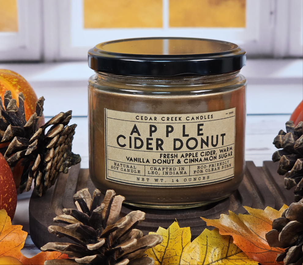 Apple Cider Donut Jar Candle