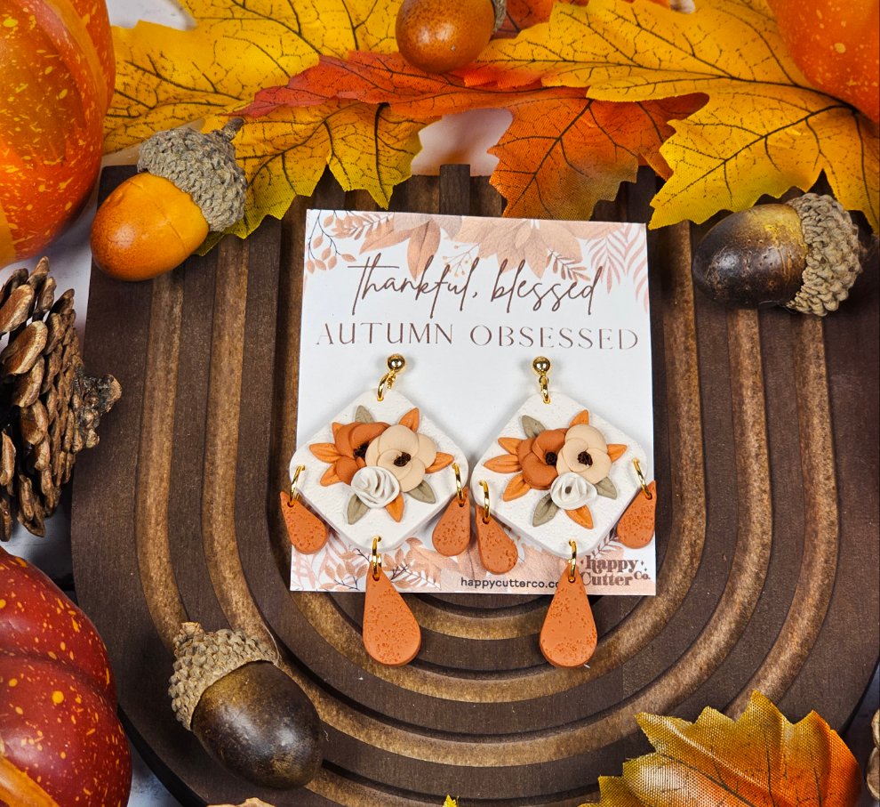 Autumn Bouquet Earrings - Simply Graced Mama