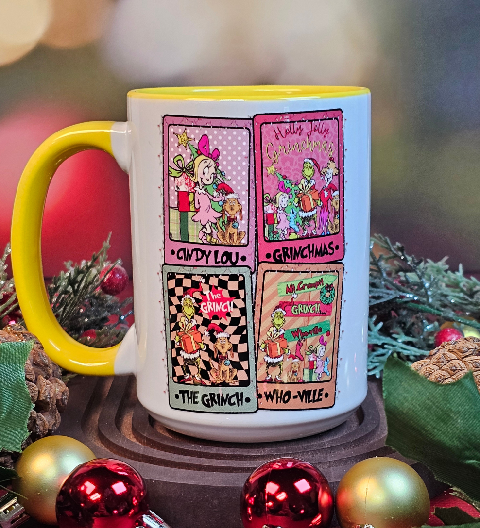 Cindy Lou • Grinchmas •The Grinch • Whoville Coffee Mug