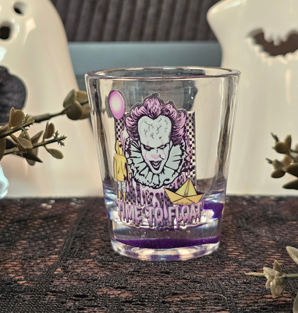 Time to Float Shot Glass