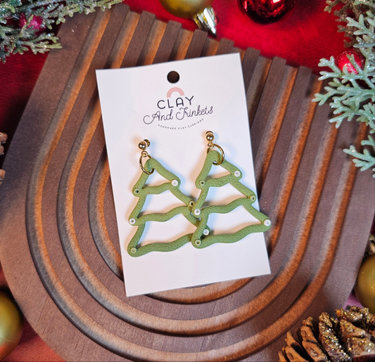 Christmas Tree Earrings