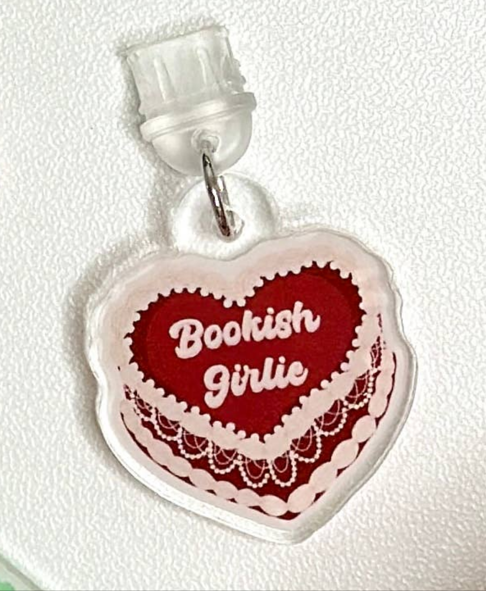 Bookish Girlie Cake USB-C Kindle  Charm