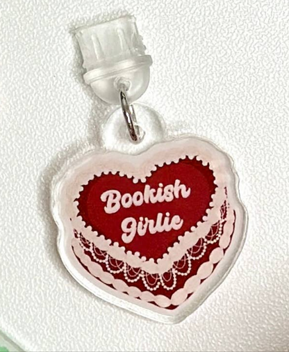 Bookish Girlie Cake USB-C Kindle  Charm