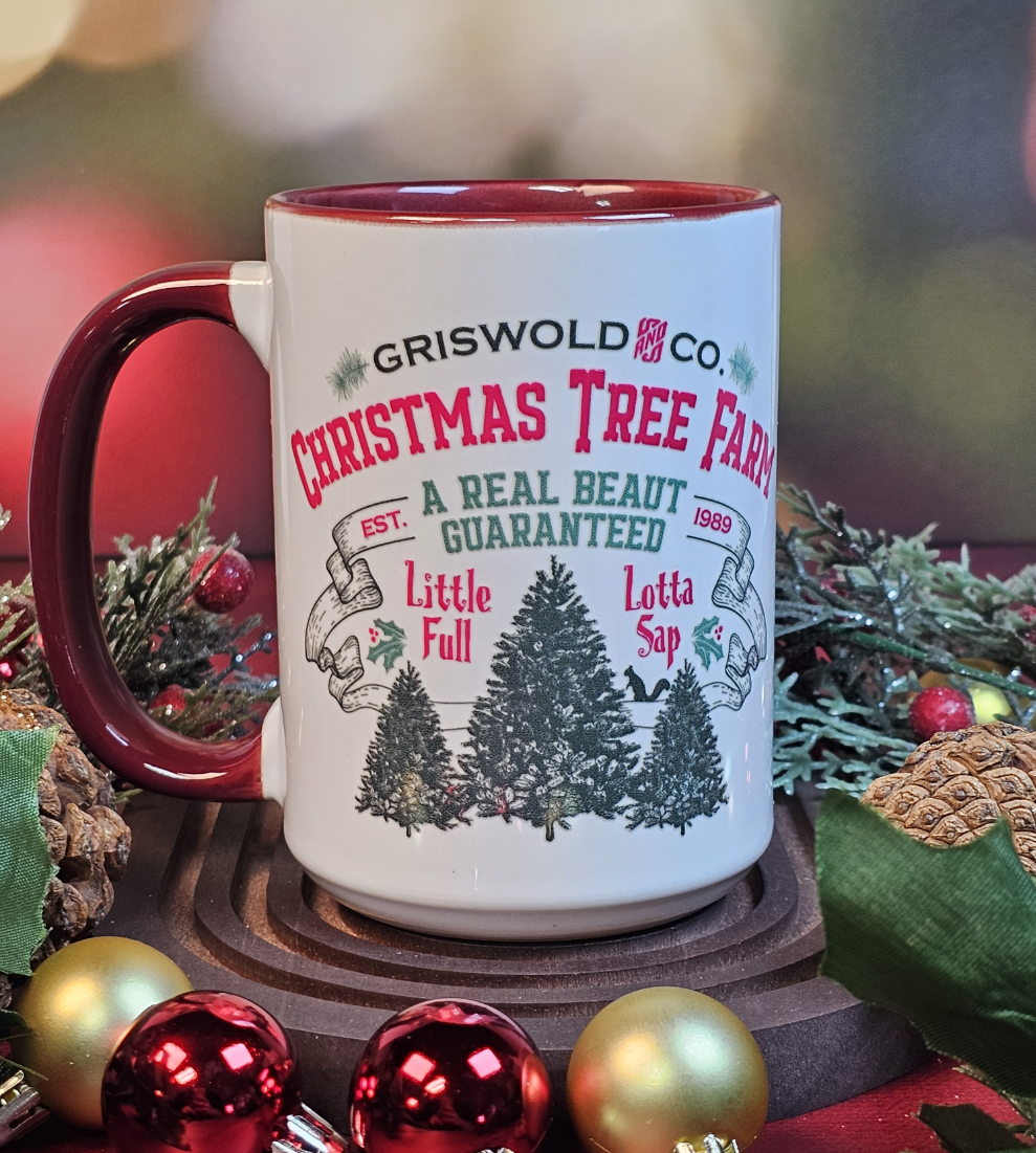 Griswold Christmas Tree Farm Coffee Mug