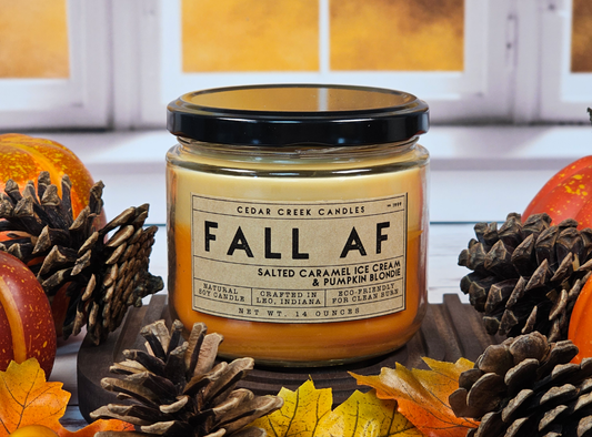 Fall AF Jar Candle - Simply Graced Mama