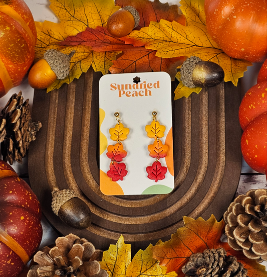 Falling Leaves Dangle Earrings