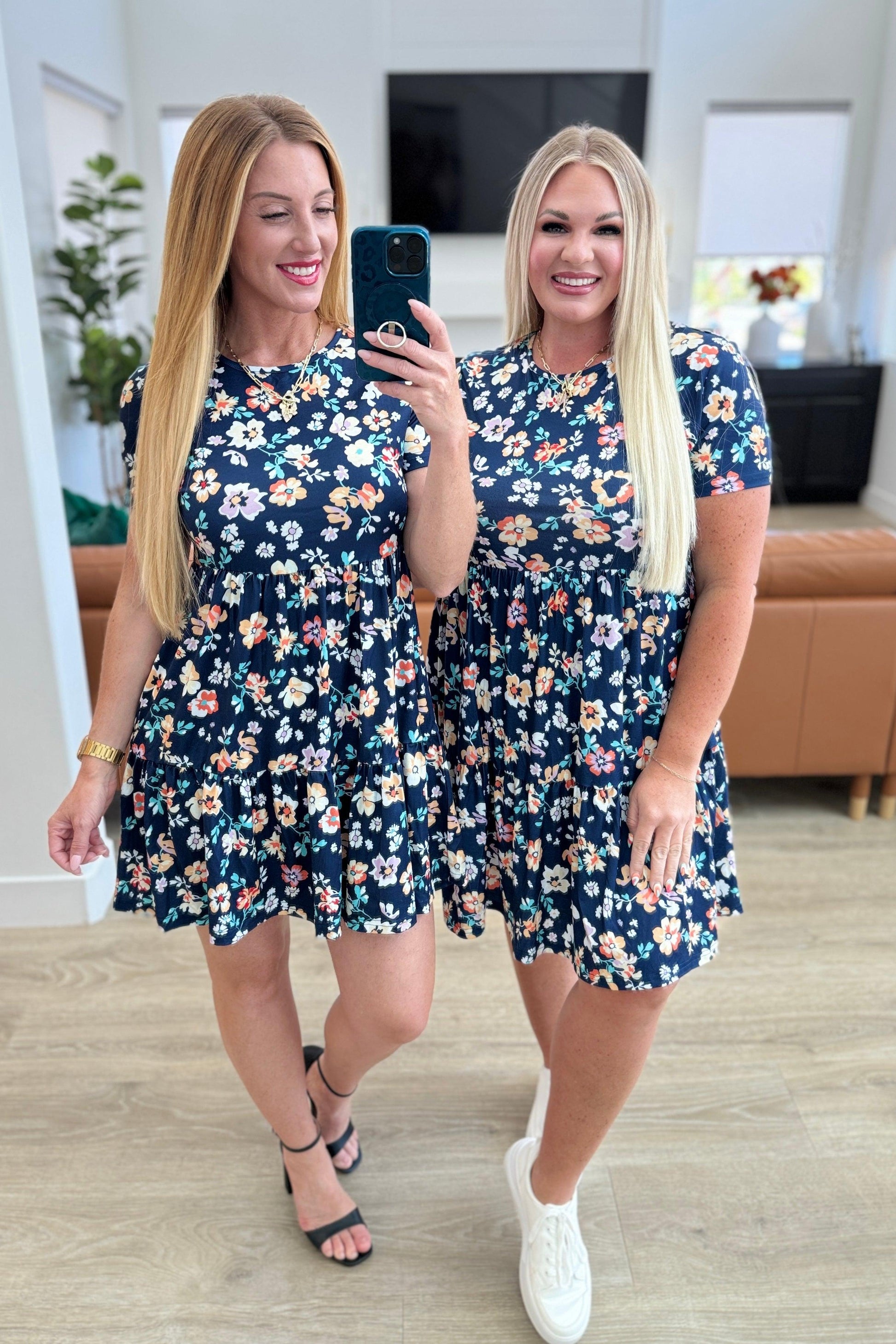 French Friday Floral Dress - Simply Graced Mama