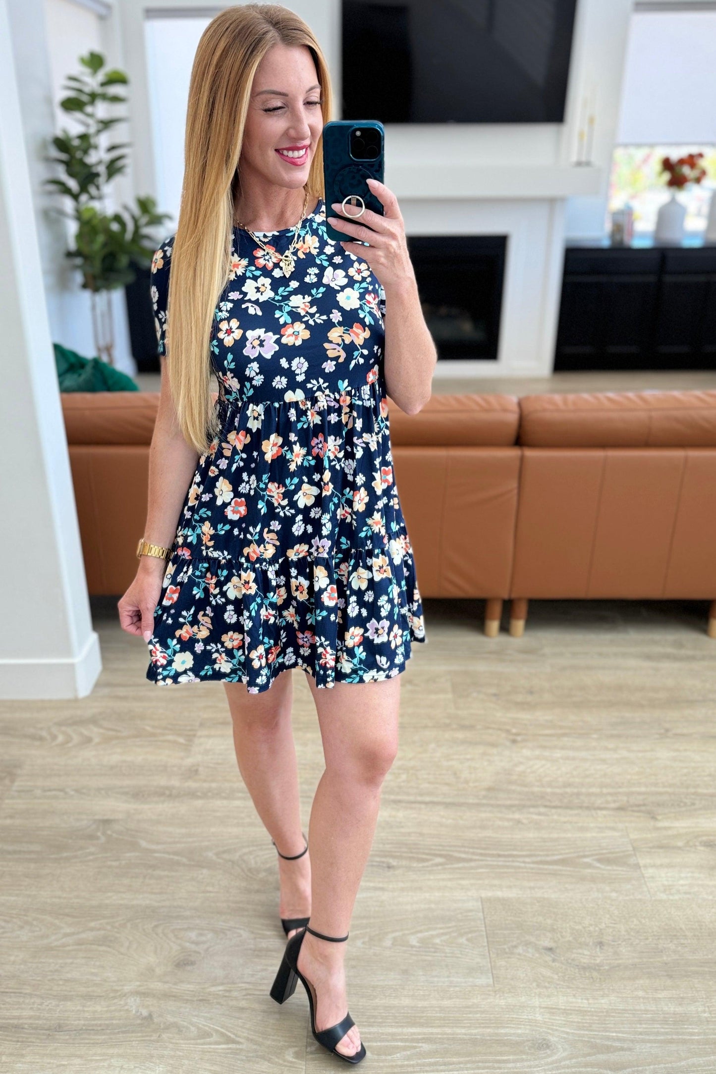 French Friday Floral Dress - Simply Graced Mama