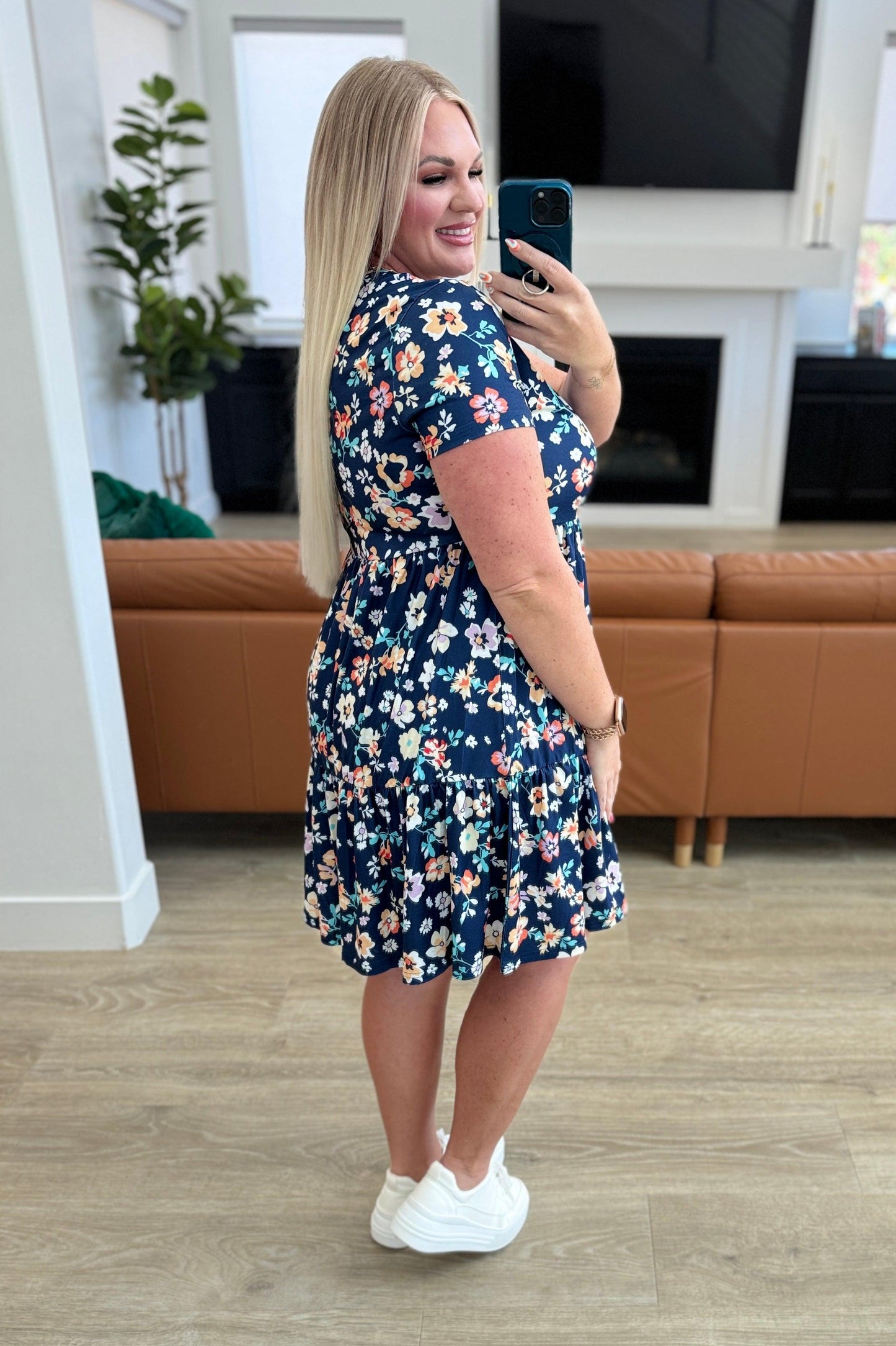 French Friday Floral Dress - Simply Graced Mama