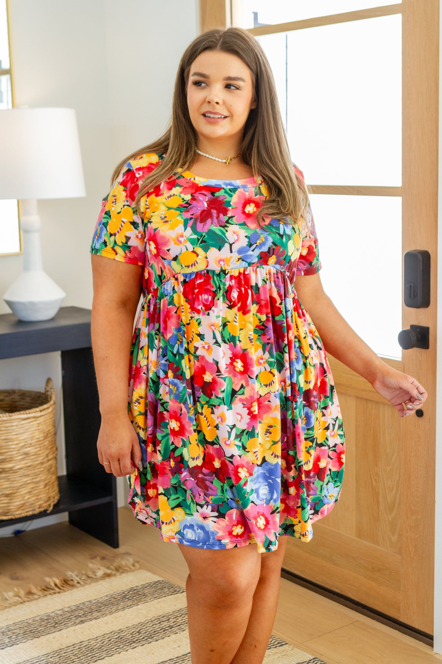 In The Garden Floral Dress - Simply Graced Mama