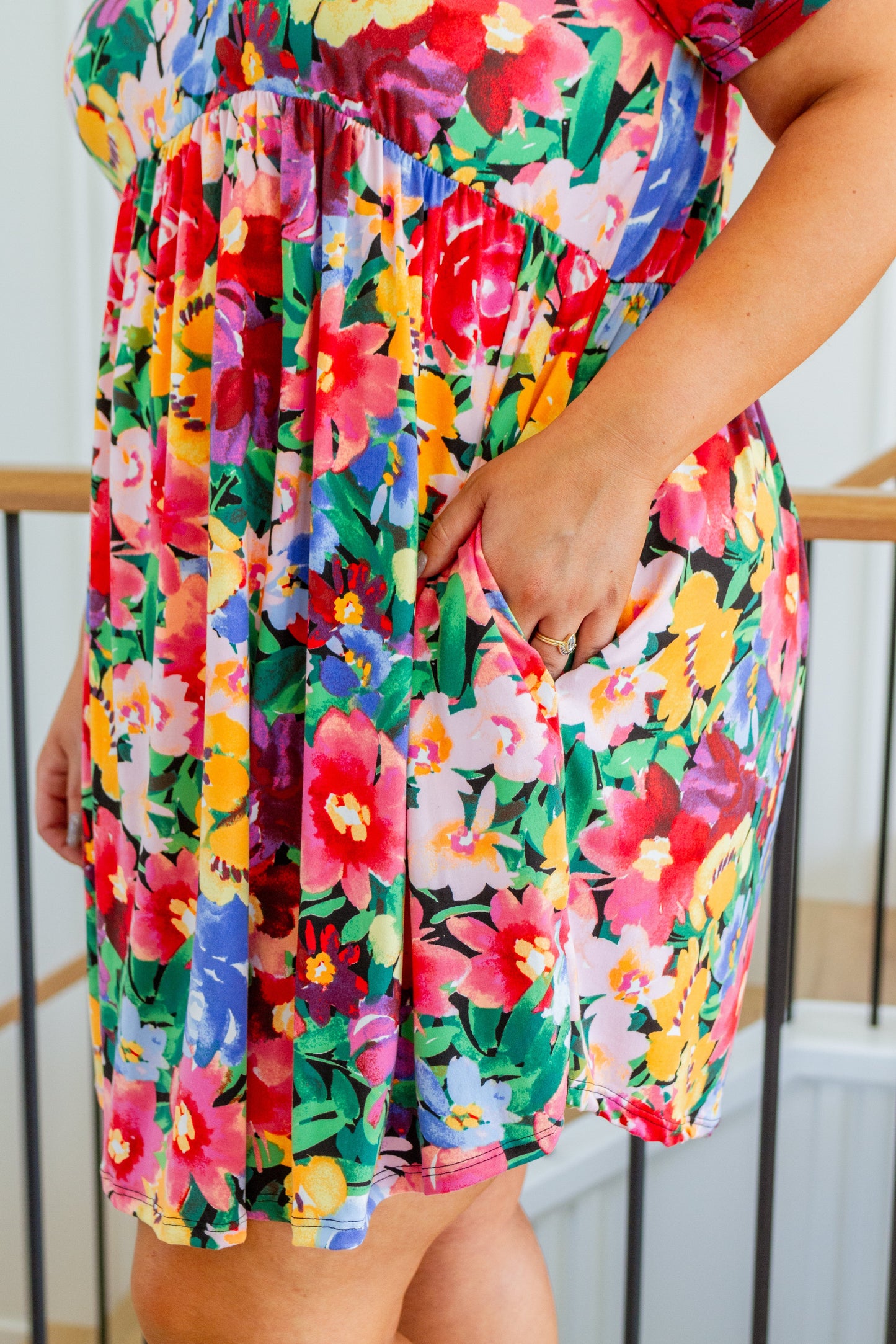 In The Garden Floral Dress - Simply Graced Mama