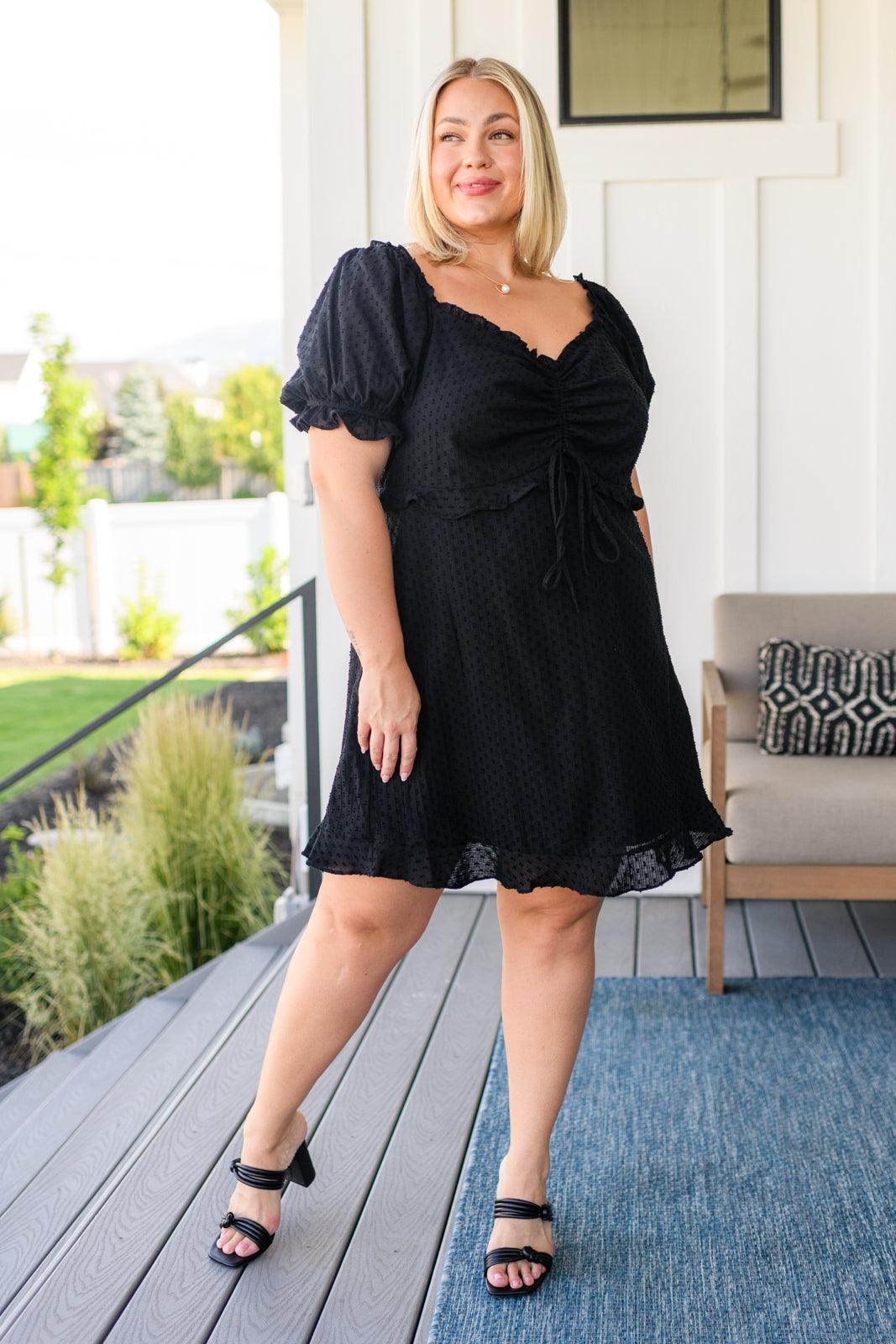 It's Cocktail Hour Ruffle Detail Dress - Simply Graced Mama