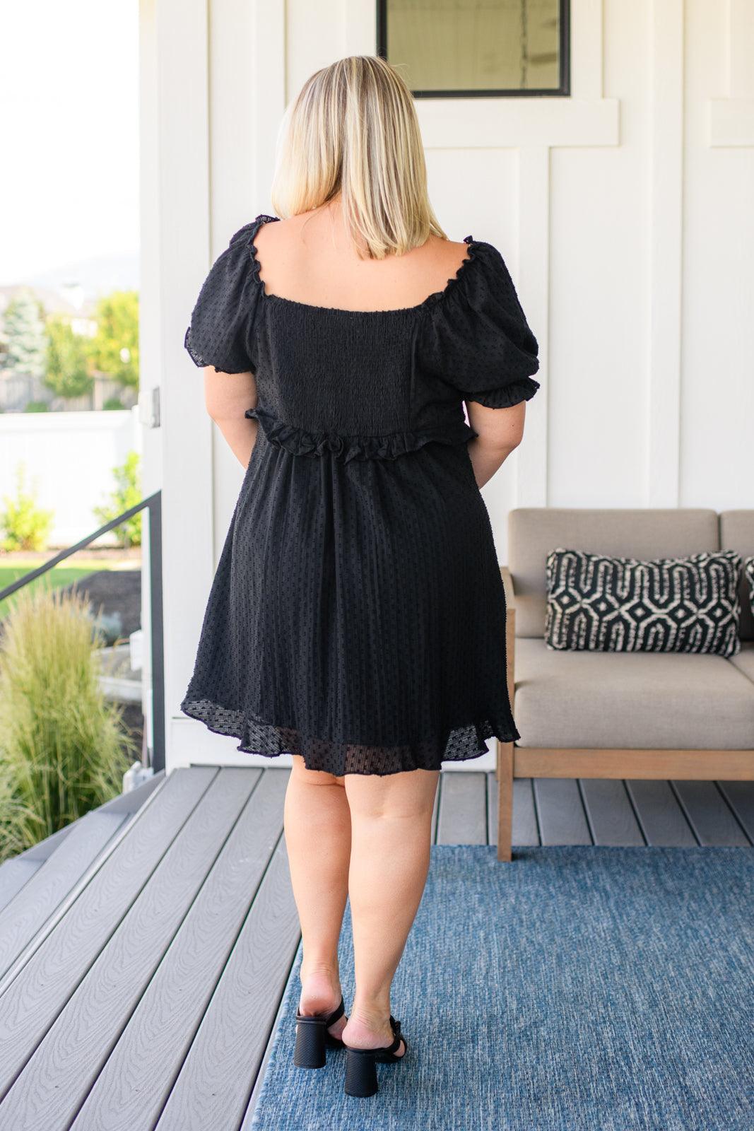 It's Cocktail Hour Ruffle Detail Dress - Simply Graced Mama