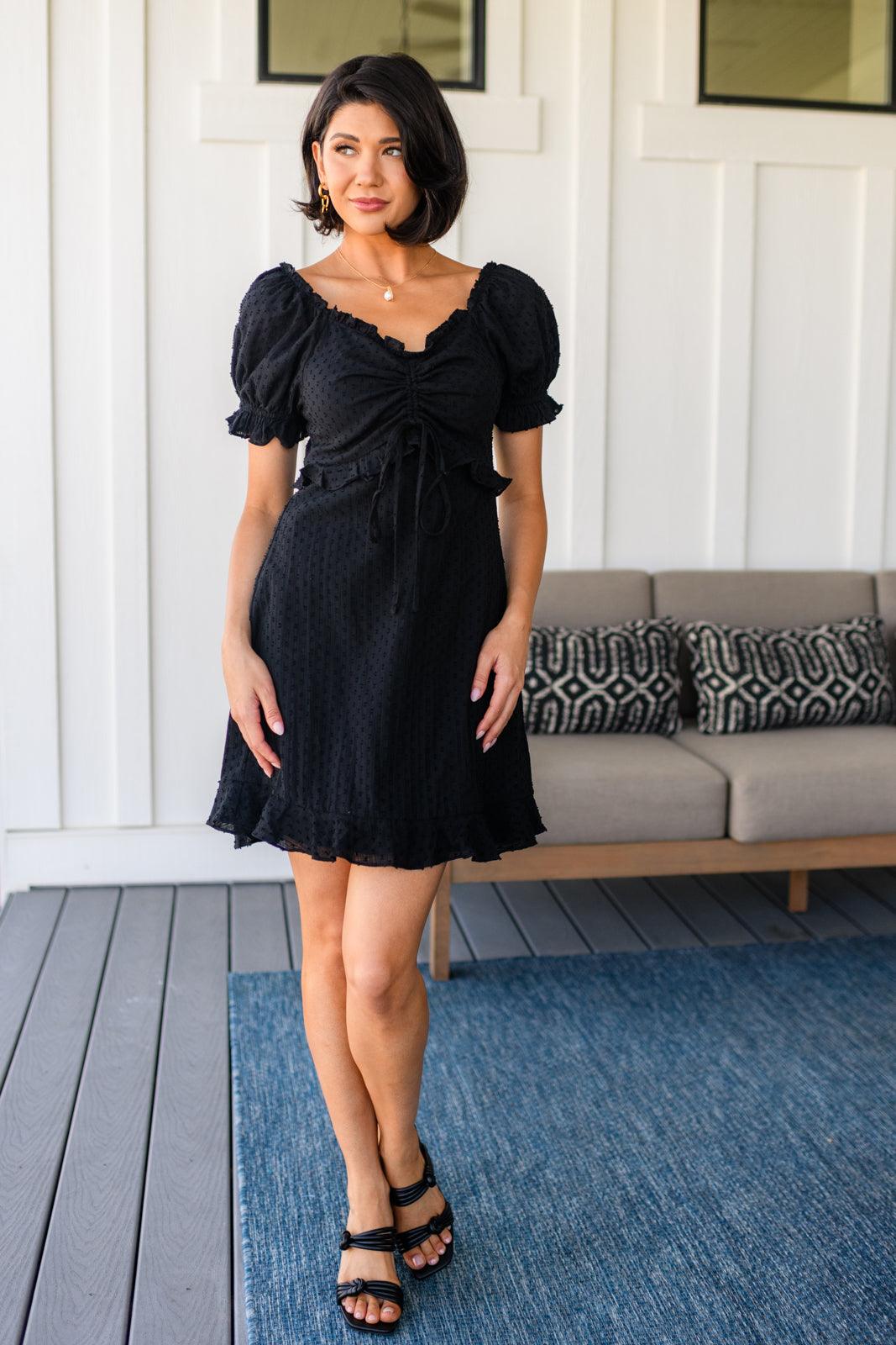 It's Cocktail Hour Ruffle Detail Dress - Simply Graced Mama