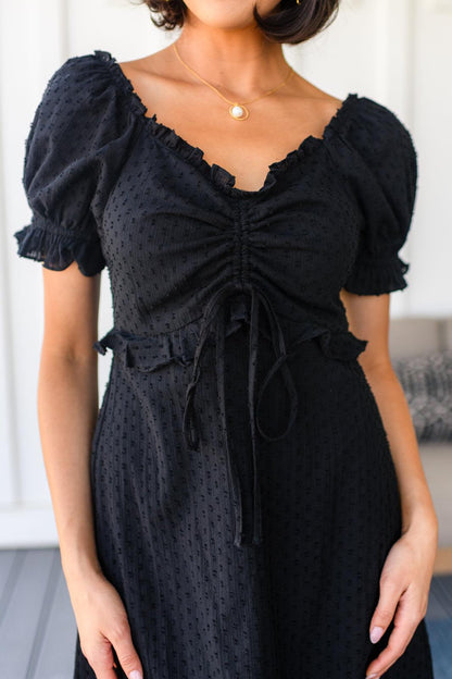 It's Cocktail Hour Ruffle Detail Dress - Simply Graced Mama