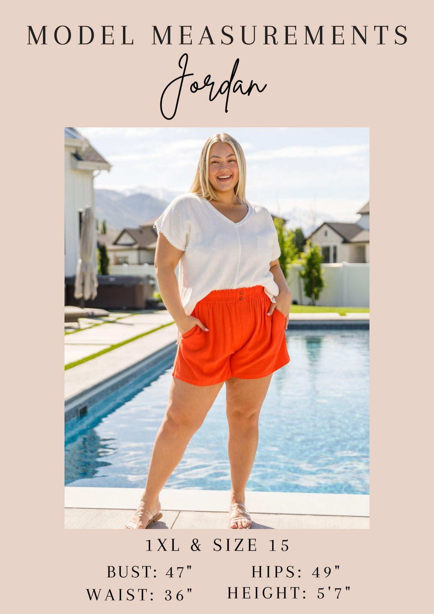 A Little Lazy High Rise Linen Shorts - Simply Graced Mama