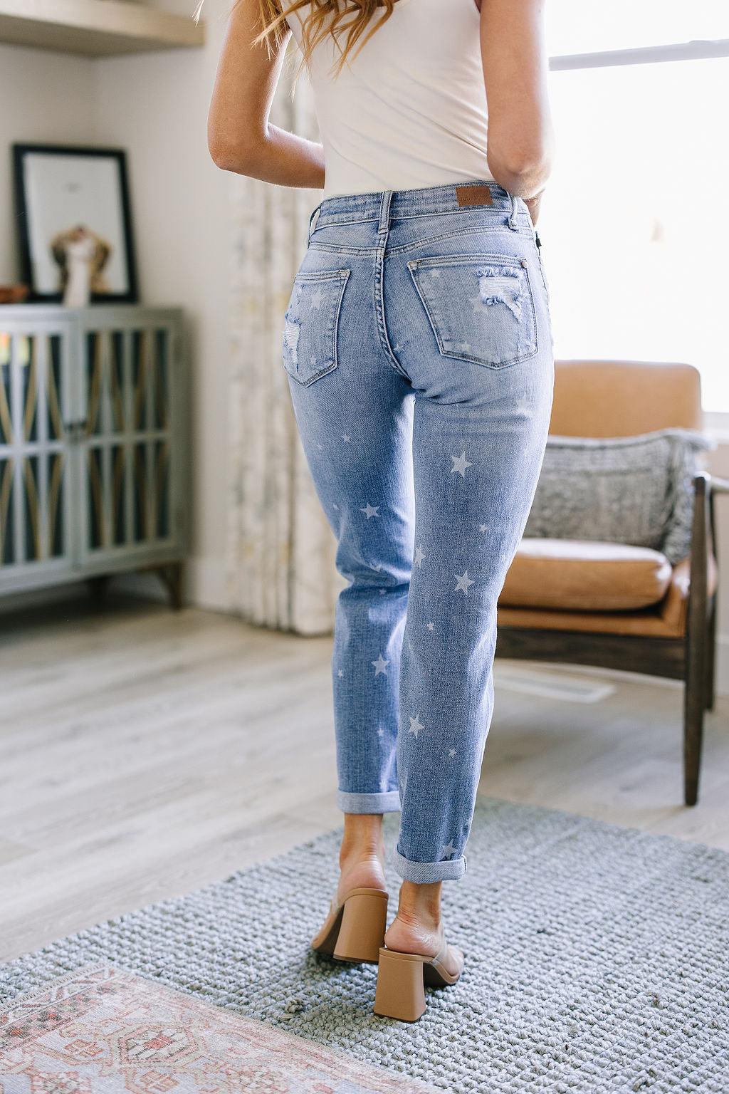 Juliet Star Crossed Boyfriend Jeans - Simply Graced Mama