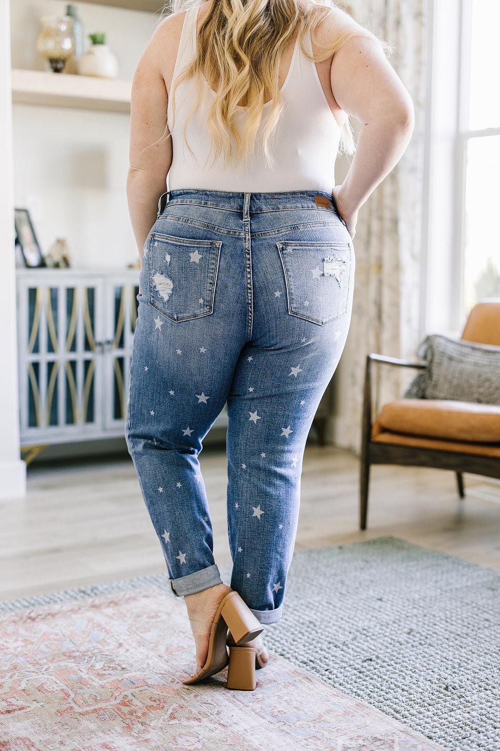 Juliet Star Crossed Boyfriend Jeans - Simply Graced Mama