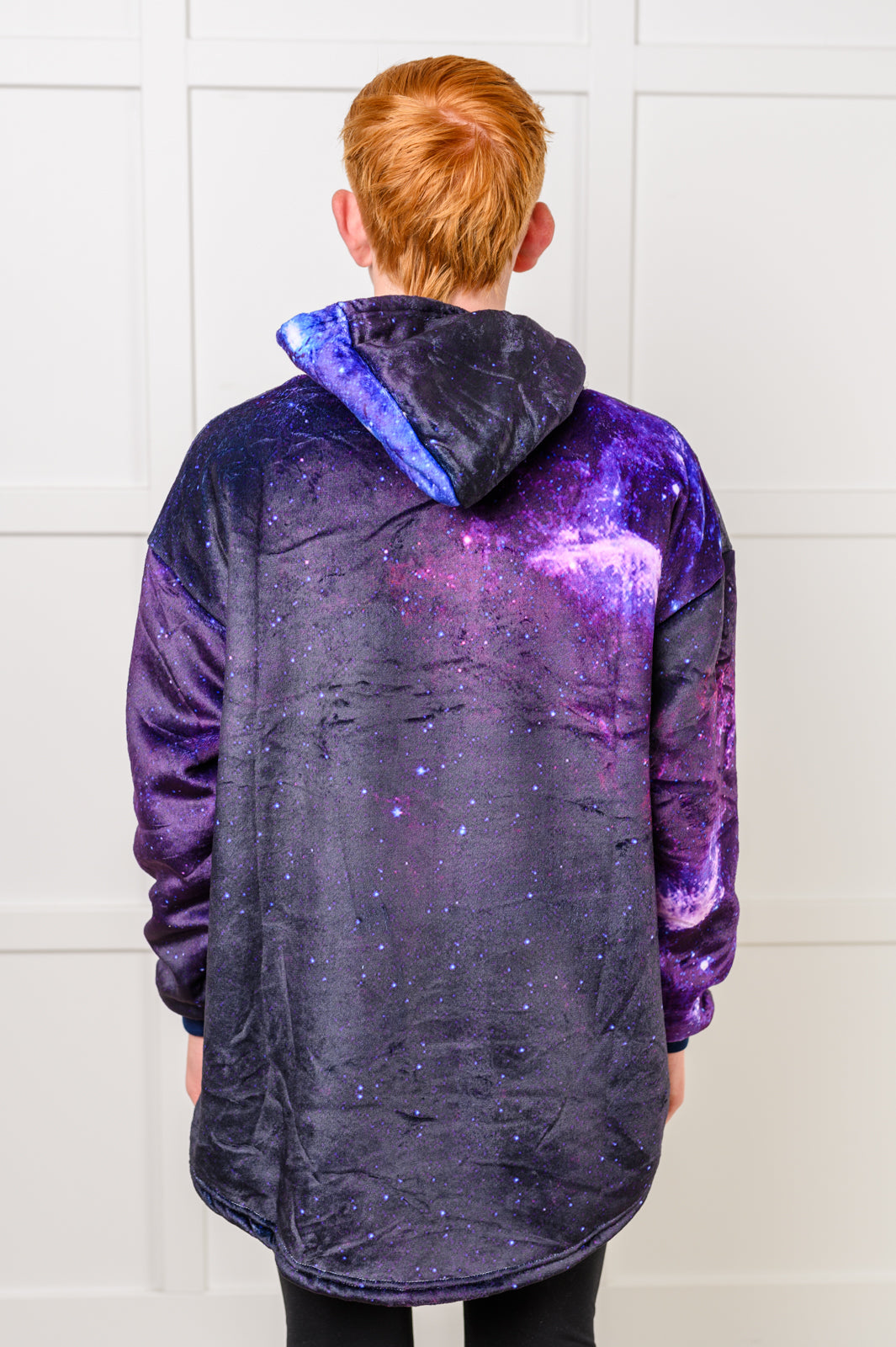 Kids Oversized Hoodie Blanket in Starry Sky - Simply Graced Mama