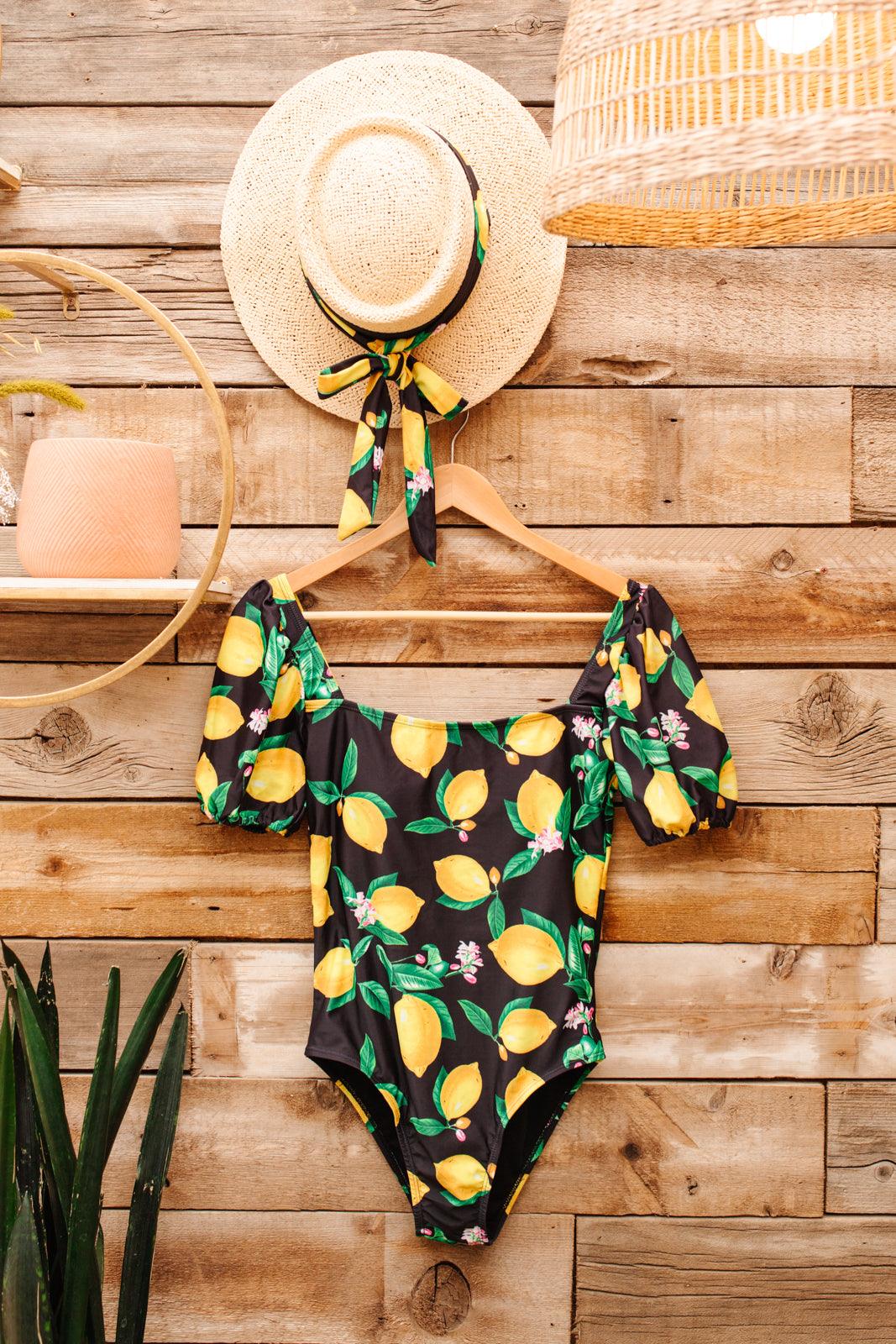 Lemon Drop Swimsuit - Simply Graced Mama