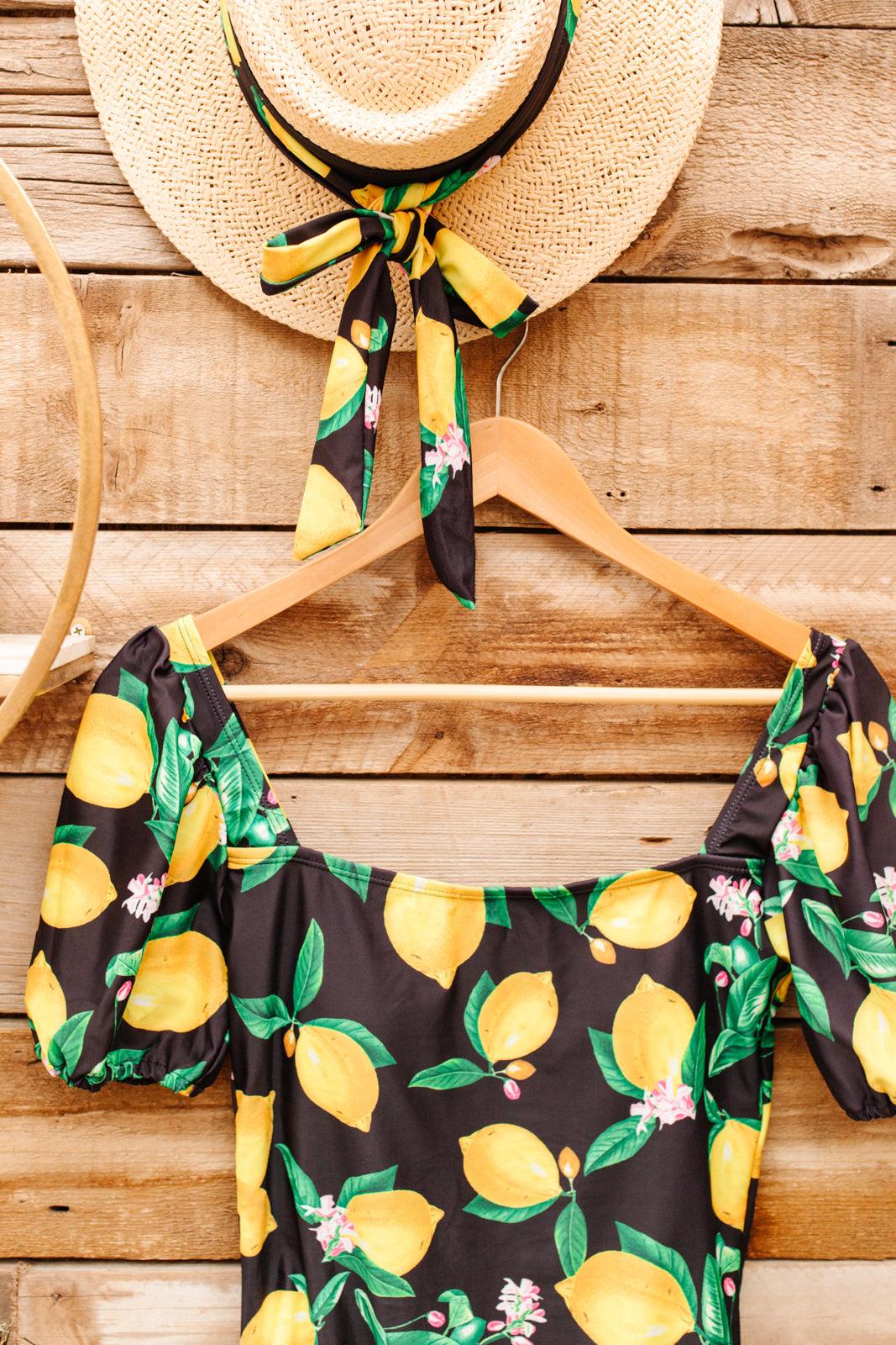 Lemon Drop Swimsuit - Simply Graced Mama