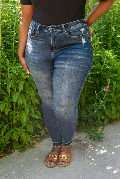 Lily Hi-Waisted Tummy Control Jeans - Simply Graced Mama