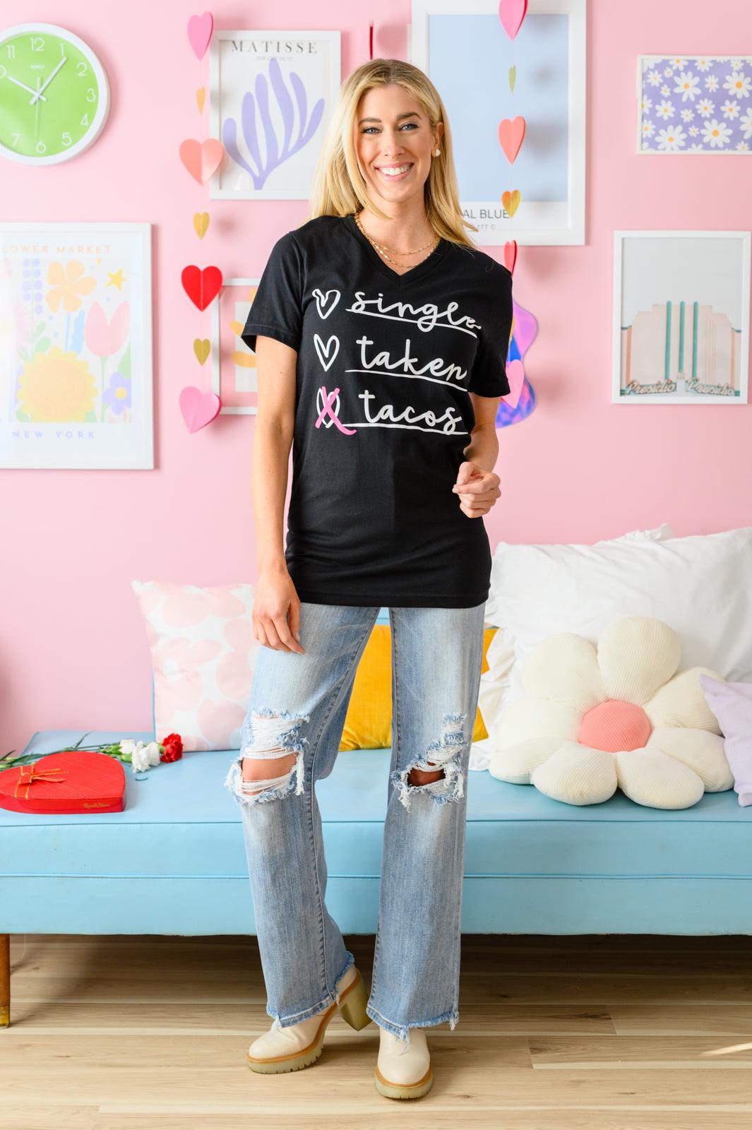 Love & Tacos Tee - Simply Graced Mama